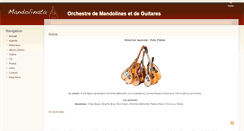 Desktop Screenshot of mandolinata.ch